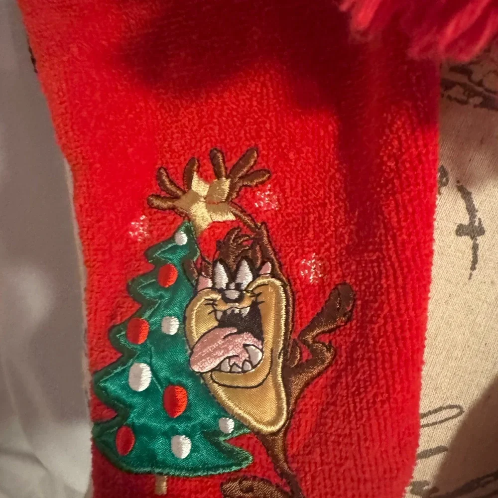 Vintage Christmas hand towels